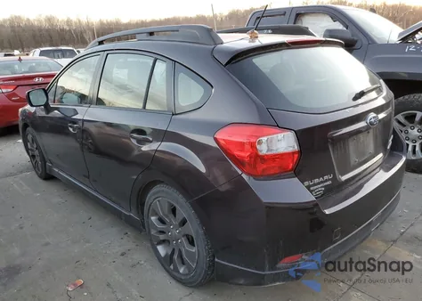 2013 Subaru Impreza Sport Premium из США, поврежденный, VIN JF1GPAL6XDH207444